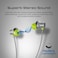 Promate Wireless Neckband Earphones, HD Active Noise Cancelling Bluetooth Earphones With Anti-Slip Neckband, Lightweight Design, IPX4 Sweat-Resistance And 25H Long Playtime For iPhone 17, Velcon Grey