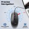 Promate Wired Mouse, Ergonomic Ambidextrous Optical Mouse with 6 million Keystrokes, 1200DPI, 3 Buttons, Hyper-Fast Scrolling, 1.5m Cord and Anti-Slip Grip for MacBook Pro, iMac, ASUS, Dell, CM-1200 [video game]
