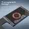 Promate Iphone 17 Charger,3-In-1 Ultra-Slim Transparent Foldable Charging Dock With 15W Magsafe Compatible 3W Apple Watch And 5W Airpods Pro Charger , Apple Watch 8 - Black