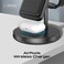Promate Charging Station with Detachable 10000mAh Power Bank, 15W MagSafe Compatible Charger, 2W Apple Watch Charger, 5W AirPods Pro Charger, 20W USB-C Power Delivery, 18W QC 3.0 Ports, ROVERPACK