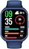 Promate Smart Watch, Premium Bluetooth 3.0 + BLE 5.2 Health Fitness Tracker With 2-Inch TFT Display, 7 Day Battery Life, 110+ Sports Modes, IP68 Water Resistance For iPhone, Galaxy, XWATCH-TF2.BLUE