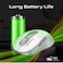 Promate Ken, Dual Mode Wireless Optical Mouse with BT &amp; RF Connectivity, White