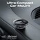 Promate Magnetic Car Phone Holder, Compact 360-Degree Rotatable Dashboard Car Phone Stand With Anti-Slip Grip, Cradleless Design, Foldable Arm And N52 Magnet For iPhone 17, Samsung S25 - Black