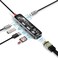 Promate TransHub-Lite USB-C Hub, 7-in-1 Multi-Display with 4K HDMI, 2TB SD/TF Card Slot, Dual 5Gbps USB-A, 100W USB-C PD for MacBook Pro, Dell Laptops