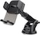 Promate Transparent Car Phone Mount With Intelligent Auto-Clamping Cradle Design, Quick Install And Windshield Holder, Multi-Angle Support, Fits 4.7-7.2" Devices, And One Touch Release, TransHold