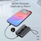 Promate Universal 10000mAh Ultra-Compact Portable Power Pack with Built-In 30W USB-C Cable, USB-C Power Delivery Port, Apple Watch Charger, LED Display and Charge Protection, Neo-10 (Grey)