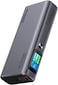 Promate Universal 20000mAh Ultra-Slim Portable Power Pack with 130W Power Delivery, Smart TFT LCD Screen, USB-A QC 3.0, Dual USB-C Input/Output Ports, and Over-Heating Protection, Titan-130 (130W)