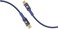 Promate USB-C To USB-C Cable, Fast-Charging 100W Power Delivery Type-C Cable With Transparent Tips, LED, 25000+ Long Bend Lifespan, 480Mbps Data Sync And 120cm Nylon Braided Cord, LucidLine-CC120 Navy