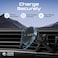 Promate Qi2-certified Wireless Car Charger, Ultra-Fast MagSafe Car Charger with Semiconductor Refrigeration Cooling, 15W Output, Versatile Mounting Options, FOD Safety,360 Degree Rotation,MagChill-Qi2