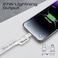 Promate 3-in-1 MFI Lightning and USB-C Cable with Interchangeable Connectors,60W USB-C Output,27W Lightning Output, 480Mbps Data Transfer, Sync &amp; Charge, Tangle-Free Nylon Braided, PowerLink-CCi White