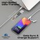 Promate 3-in-1 MFI Lightning and USB-C Cable with Interchangeable Connectors,60W USB-C Output,27W Lightning Output, 480Mbps Data Transfer, Sync &amp; Charge, Tangle-Free Nylon Braided, PowerLink-CCi White