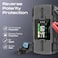 Promate Portable Car Jump Starter with 150PSI Air Compressor, 4-in-1 Electric Air Pump with 12000mAh Power Bank, USB-A &amp; QC 3.0 Ports, Reverse Polarity Protection for Car Tires, PatrolPack-3 Black