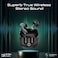 Promate Bluetooth True Wireless Stereo Earphones with IntelliTouch Control, Active Noise Cancellation, Transparency Mode, Low Latency Game Mod Black