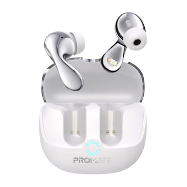 High-Definition Hybrid ANC TWS Earbuds with IntelliTouch white