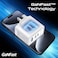 Promate Ultra-Compact Triple Port GaNFast Charger with Dual PD45W USB-C, Super-Fast QC 22.5W USB-A Port, Travel-Friendly Design, And Advanced Protection System - PowerPort-45 UK White