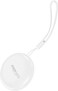 Promate Ultra-Compact Smart Precision Tracking Wireless Tag For Apple Find My App, Loud Alarm Sound , IPX6 Water Resistant, Lost Mode White