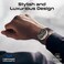 Promate Magnetic Apple Watch Band with Powerful N52+ Magnets, UV-Coated Silicone, Sweat-Resistant, Adjustable Fit, Luxurious Design, MagBand-MS Black