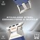 Promate Stylish Mechanical and Sporty Design Apple Watch Band, Universal Compatibility with All Apple Watch Sizes and Series, Long-Lasting Durability- SilicaBand-Pro Navy Blue