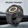 Promate Durable Apple Watch Case and Band with Maximum Protection, Ergonomic Adjustable Fit, and Secure Stainless-Steel Buckle For Apple Watch Ultra 1 And 2 - CaseBand Black