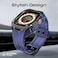 Promate Durable Apple Watch Case and Band with Maximum Protection, Ergonomic Adjustable Fit, and Secure Stainless-Steel Buckle For Apple Watch Ultra 1 And 2 - CaseBand Blue