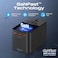 Promate iPhone 17 Travel Adapter, Universal Grounded Power Adapter With 1840W AC Socket, 20W USB-C Power Delivery Port, 15W USB-C Port, 3 USB Ports, TRIPMATE-GAN160