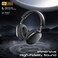 Promate High-Fidelity Over-Ear Wireless Headphones, With Dynamic Head Tracking, Advanced Hybrid Active Noise Cancellation, Immersive 360 Spatial Audio, 40-Hour Battery Life, Serene Black