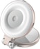 Promate Portable MagSafe-Compatible Selfie Light with High-Capacity Rechargeable Battery, Triple LED Modes, Built-In Mirror, 180A Flip,360A Rotation, Extendable Arm, MagHalo-Pro Rose Gold