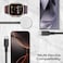 Promate All-In-One USB-C Cord With Ultra-Fast PD100W Charging, Seamless Sync And Charge Support, 140cm Nylon Braided Design, And 480Mbps Data Transfer Speed, Fusion-CCW Black