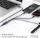 Promate All-In-One USB-C Cord With Ultra-Fast PD100W Charging, Seamless Sync And Charge Support, 140cm Nylon Braided Design, And 480Mbps Data Transfer Speed, Fusion-CCW Blue