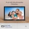Promate Full HD Digital Photo Frame With 10.1" Touch Screen, Wireless app Control, 16GB Storage, USB/TF Card Support, Dual Speakers, Multi Picture &amp; Video Formats Compatibility, Memoria-10 Back