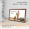 Promate Full HD Digital Photo Frame With 10.1" Touch Screen, Wireless app Control, 16GB Storage, USB/TF Card Support, Dual Speakers, Multi Picture &amp; Video Formats Compatibility, Memoria-10 Pine