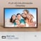 Promate Full HD Digital Photo Frame with 15.6-Inch Touchscreen, 32GB Storage, Wireless App Control, Multi Picture &amp; Video Formats Compatibility, USB/TF Card Support, Dual Speakers, Memoria-15 Pine