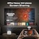 Promate Digital Mini Projector with DLP Technology, Wireless Screen Sharing, HD 720P Resolution, 4K@60Hz Support, USB &amp; HDMI Ports, Auto Keystone Correction, Built-In Speaker -2 White