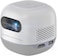 Promate Digital Mini Projector with DLP Technology, Wireless Screen Sharing, HD 720P Resolution, 4K@60Hz Support, USB &amp; HDMI Ports, Auto Keystone Correction, Built-In Speaker -2 White