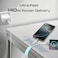Promate 2-In-1 USB-C Cable With Dual USB-C Connectors, Ultra-Fast PD140W Charging, PD3.1 Support, 480Mbps Data Transfer, 1.4m Braided Durable Cable, Broad Compatibility, PowerLink-3C White