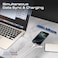 Promate 2-In-1 USB-C Cable With Dual USB-C Connectors, Ultra-Fast PD140W Charging, PD3.1 Support, 480Mbps Data Transfer, 1.4m Braided Durable Cable, Broad Compatibility, PowerLink-3C White