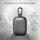 Promate Tingz CrystalSound Wireless Bluetooth 5.4 Speaker, 7W Loud Stereo Sound, RGB Light Modes, Waterproof IPX6, TWS Dual Pairing, TF/USB/AUX/FM, Built-in Mic, 1800mAh Battery, 10M Range Black
