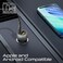 شاحن سيارة بروميت درايف جير-PD33Ci بقوة 33 واط بتقنية USB-C Power Delivery مع منفذي شحن سريع QC 3.0 بقوة 18 واط، تصميم صغير الحجم، حماية من الحرارة الزائدة، منفذي USB-C وUSB-A - أسود