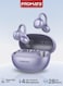 Promate AirClip-Pro True Wireless Earbuds, Open-Ear Design, Bluetooth 6.0, 12mm Drivers, IPX4 Sweat Resistant, 28H Battery Life (Purple)