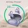 Promate AirClip-Pro True Wireless Earbuds, Open-Ear Design, Bluetooth 6.0, 12mm Drivers, IPX4 Sweat Resistant, 28H Battery Life (Purple)