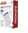 20000mAh Power Bank with Built-in USB-C Cable, 35W PD Fast Charging Portable Charger with TFT Smart Display, 3-Port, USB-C, USB-A for iPad, iPhone 17/16 Series, Samsung S25 Ultra, Airpods and More - White