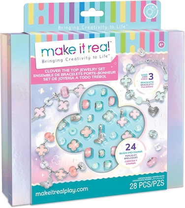 Make It Real Clover The Top Jewellery Making Kit (28 Pieces)