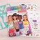 Make It Real - Fashion Design Sketchbook: Blooming Vibes Kids Kit Coloring Book For Girls 6-14