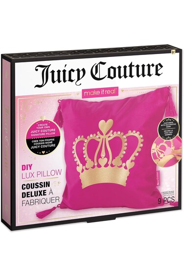 Juicy Couture DIY Deluxe Pillow with Gems &amp; Tassels 4464