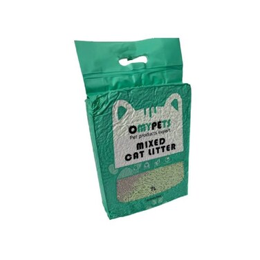 Omypets Soya Mix Cat Litter - Green Tea 7L