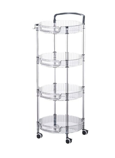 4 Layered Floor-standing Kitchen Fruit and Vegetable Storage Rack