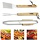 LTR L1001 BBQ Skewer Set – 6-Piece Stainless Steel Set, 42cm, Reusable & Durable
