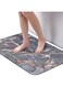 X spring Bathroom Mat, 40x60cm Anti-Slip and Anti-Mildew Absorbent Shower Mat, Easy to Clean Washable Bath Rug, Light Luxury Style Bathroom Carpet for Bathroom, Bathtub, Shower and Sink