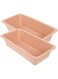 BLACKSTONE Silicone Loaf Pan BSLP02, Non-Stick Bread Pan for Baking, Heat Resistant &amp; Dishwasher Safe Without Handle St of 2 pc