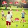 Parachute Toy Pack of 20 Pcs, Multicolor - Free Flying Parachute Toys for Kids Boys and Girls, Age 3+, 20 Pieces, Lightweight, Plastic and Thread Material